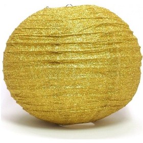 Resim Japon Feneri Simli Gold 30 Cm 