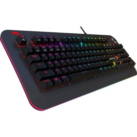 Resim Gamepower Starscream 60M Rgb Kırmızı Switch 60 Milyon Ingilizce Q USB Suya Dayanıklı Optik Mekanik Gaming Klavye 