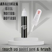 Resim ARTOFCOLOUR Skoda Ls9r Moon Sedef Beyaz - uyumlu Bila (moon White) Rötuş Kalemi 