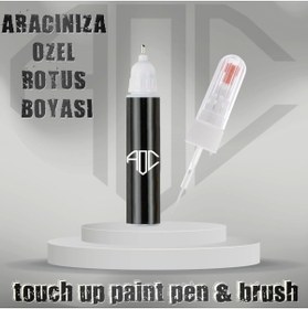 Resim ARTOFCOLOUR Skoda Ls9r Moon Sedef Beyaz - uyumlu Bila (moon White) Rötuş Kalemi 