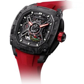 Resim Tsar Bomba Dark Matter 5 Otomatik Saat TB8605 Kırmızı 