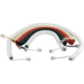 Resim Telefon Spıral Kablo Krem 