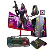Resim CacheX Arc Venüs i5-10400F 16 GB 500 GB M.2 NVME 4 GB GT730 23.8" Free Dos Masaüstü Bilgisayar 