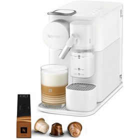 Resim Nespresso F121 Lattissima One Süt Çözümlü Kahve Makinesi, Beyaz 