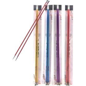 Resim Metalize Çift Renk Şiş 35 cm 4 Numara (Renk Stoğa Göre) 