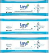 Resim Medikaltec Unimed Antibakteriyel Perine Bölgesi Yıkama Havlusu 50 Li 3 Paket 