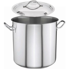 Resim Kayalar 33 Litre Paslanmaz Çelik Silindirik Tencere 