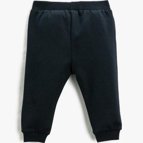 Resim Erkek Bebek Basic Jogger Eşofman Altı Beli Bağlamalı 