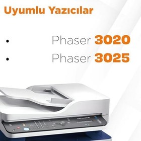 Resim tonermax Xerox Uyumlu Phaser 3020 , Phaser 3025 Muadil Toner 2'li Avantaj Paket - Çipli 