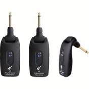 Resim A9 1To2 Kablosuz Gitar Sistemi, 2.4Ghz Verici ve Alıcı ile Dahili Şarj Edilebilir Lityum Pil, Elektrikli Gitarlar, Basslar ve Elektronik Rüzgar Çalgıları için Uygun. 