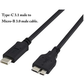 Resim Molix Type-C - Micro B 3.0 Sabit Disk Veri Kablosu 1.5 M 