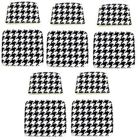 Resim Knsz minder seti 5 li zng&mğr&uslu kono kumaş tel bar sandalyesi oturma ve sırt minderi set 