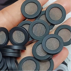Resim 10 adet Paslanmaz Çelik Örgülü ile Plastik Musluk Filtresi Yıkama Yastıkları - 1/2 İnç Konu, Dayanıklı Kauçuk Mühür ve Duş Hortumları ve Nozulları için Filtre, İçme Suyu Güvenli, Hortum Filtre Yıkama Yastığı, Örgü Filtre Tasarımı, Tesisat Aksesuarları 
