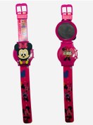 Resim NATUREL Minnie Mouse Figürlü Dijital Çocuk Saati 
