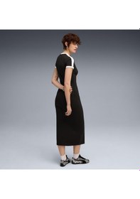 Resim Puma Wardrobe Essentials Kadın Elbise C-pum632140p01p01 Siyah 