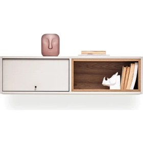 Resim Enza Home Loreto Çalışma Masası Üst Dolap - Modül 