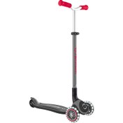 Resim Globber Master Işıklı Katlanabilir Scooter - Kırmızı / Siyah 