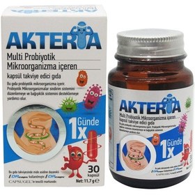 Resim Akteria Multi Probiyotik 30 Kapsül 