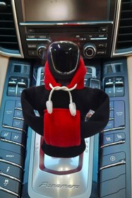 Resim KYLE XM Siyah Kırmızı Polar Vites Kıyafeti Araç Aksesuarı Hoodie Kapşonlu Vites Poları Vites Sweatshirt 