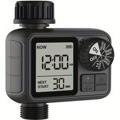 Resim 1 Adet, Dial Button Akıllı Sayısal Elektronik Su Saati Açık Hava Su Geçirmez Meyve Ve Sebze Bitki Damlama Sulama Sistemi 10.67 X 9.65 X 4.57cm 