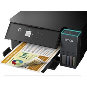 Resim Epson Ecotank L4360 Wi-fi Tarayıcı + Yazıcı + Fotokopi Renkli Çok Fonksiyonlu Tanklı Dublex Yazıcı Uyumlu Mürekkepli 