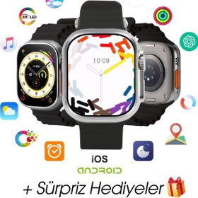Resim wearfit WEARFİT A9 Akıllı Kol Saati Model:inç 49mm MİNİLED Ekran (GRİ) 