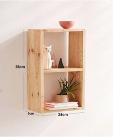 Resim Yoko Home Dar Alanlar Için Mini Raf, Yatak Yanı Raf 