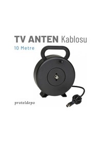 Resim Tv Anten Kablosu Makaralı Hazır Kablo 10 Metre 