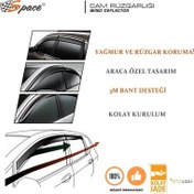 Resim Drs Tuning Niken Volkswagen Passat B7 Kromlu Cam Rüzgarlığı 2011 - 2014 