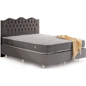 Resim Azrayatakmobilya Çift Kişilik Comfort Yatak+baza+modelli Başlık 150 x 200 CM 
