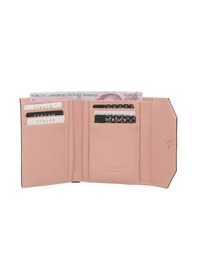 Resim Tergan Pembe Deri Kadın Cüzdan 005809S2E Pembe 