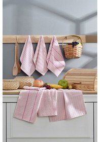 Resim 6lı Mutfak Havlusu 30x50 Sofya Pudra Pudra 