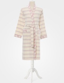 Resim Özdilek Birds Peştamal Kimono Bornoz L/xl Beden 451817 Pembe 