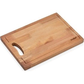 Resim Ahs-6001 Ahşap Kesme Tahtası Sinbo Profesyonel Kesme Tahtası Sunum Tahtası %100 Doğal Ahşap 