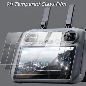 Resim DJI Mini 4 Pro kontrol cihazı ekran koruyucu için 3 adet/2 adet, Temperli Cam/Yüksek Çözünürlüklü Uzaktan Kumanda Koruyucu Film DJI RC/RC 2 için uyumlu, Mini 4 Pro/Mini 3 Pro/Mini 3/Air 3/Mavic 3 Pro ile uyumlu 9H Sertlik Temperli Cam 