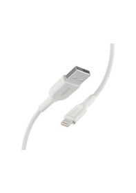 Resim Belkin Örgülü Lightning Kablosu 1m Beyaz 