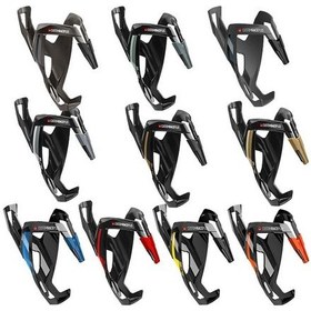 Resim Elite Custom Race Plus Bisiklet Matara Kafesi Siyah Mavi Siyah 