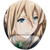 Resim Violet Evergarden Bilek Destekli Mousepad Model - 2 Oval 