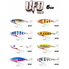 Resim Fujin Ufo Micro Jig 6gr Mt33 Or Shiny 