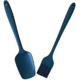 Resim Pileli Store Silikon Spatula ve Fırça Seti 