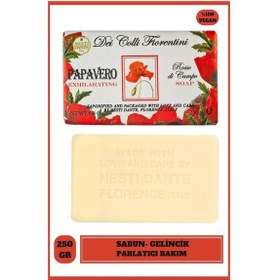 Resim Nesti Dante Sabun Dei Colli Fiorentini Poppy Gelincik Vegan Bakım 250 G 