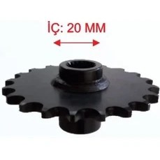 Resim Mondial Atv Ön Dişli 520-20T Iç 20 mm Uzunluk 46 mm M Öm -Erpilsan 