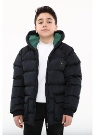 Resim Erkek Çocuk Mont 51276 Lacivert 