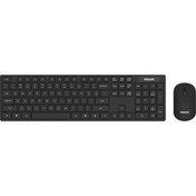 Resim PHİLİPS C501 SPT6501B/00 TÜRKÇE Q KABLOSUZ KLAVYE MOUSE SETİ 