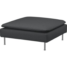 Resim IKEA Gri Şık Kanepe - Puf Kılıfı 