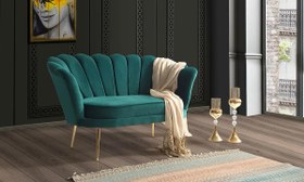 Resim İnci Zümrüt Çay Seti İkili Koltuk (Salon, Balkon, Cafe Ofis) 