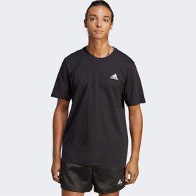 Resim adidas Essential Erkek Siyah Günlük T-Shirt 