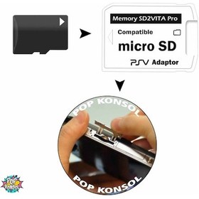 Resim Sony Ps Vita Hafıza Kartı Çevirici Sd2Vita Mikro Sd Kart Çevirici 