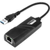 Resim USB 3.0 - Ethernet RJ45 Dönüştürücü 1000 Mbps 