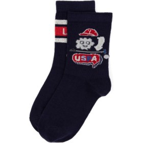 Resim U.s. Polo Assn. Erkek Çocuk Lacivert Çorap (Soket) 50318054-VR033 
